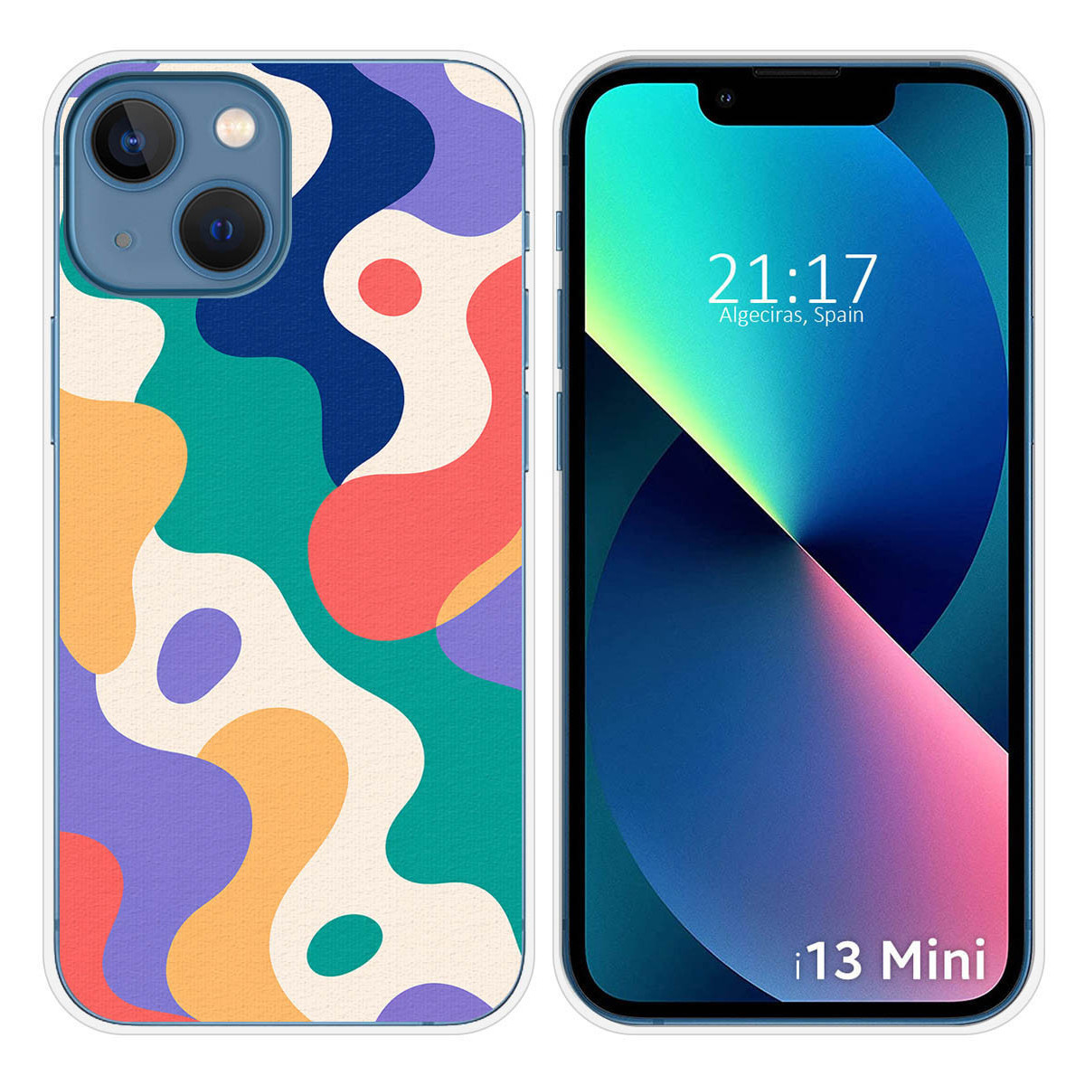 Funda Silicona para Iphone 13 Mini (5.4) diseño...