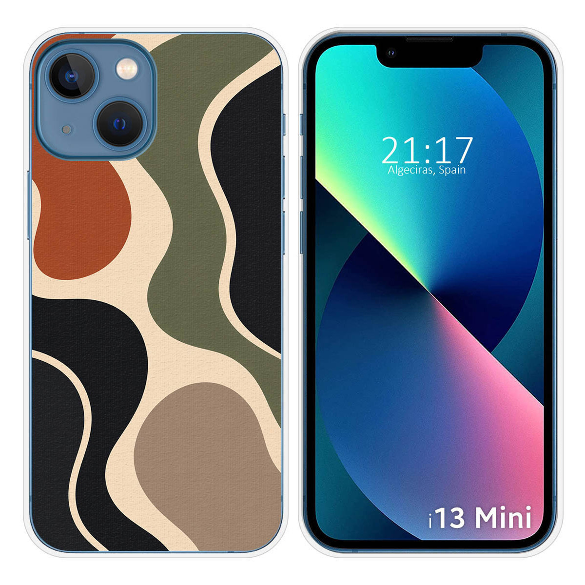 Funda Silicona para Iphone 13 Mini (5.4) diseño...