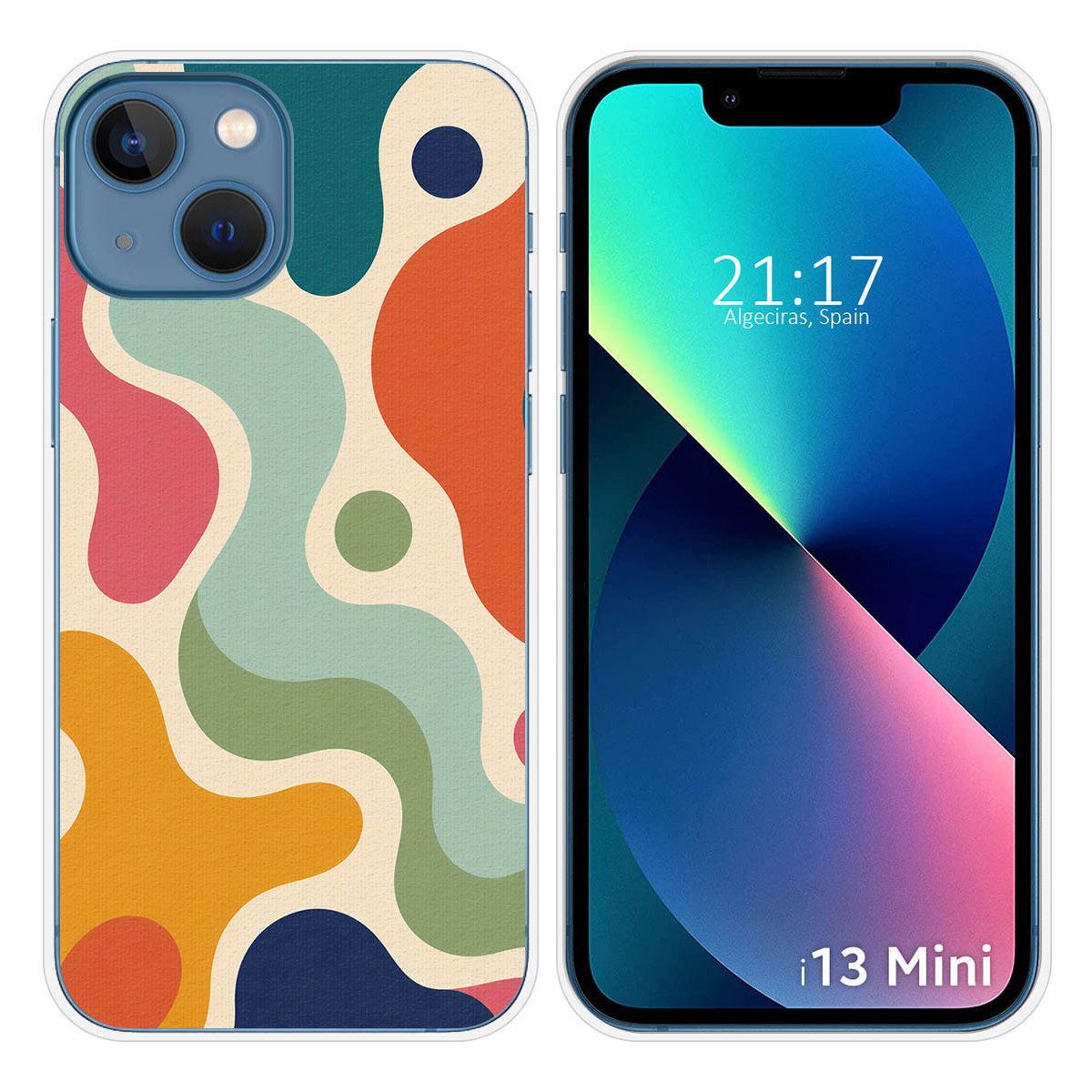 Funda Silicona para Iphone 13 Mini (5.4) diseño...