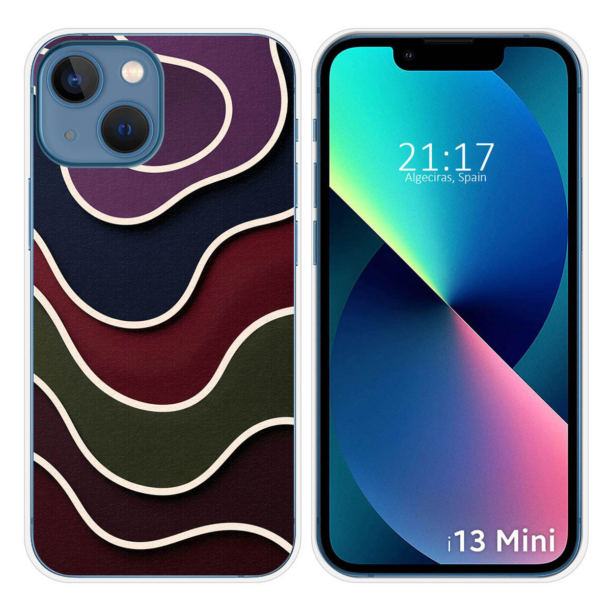 Funda Silicona para Iphone 13 Mini (5.4) diseño...