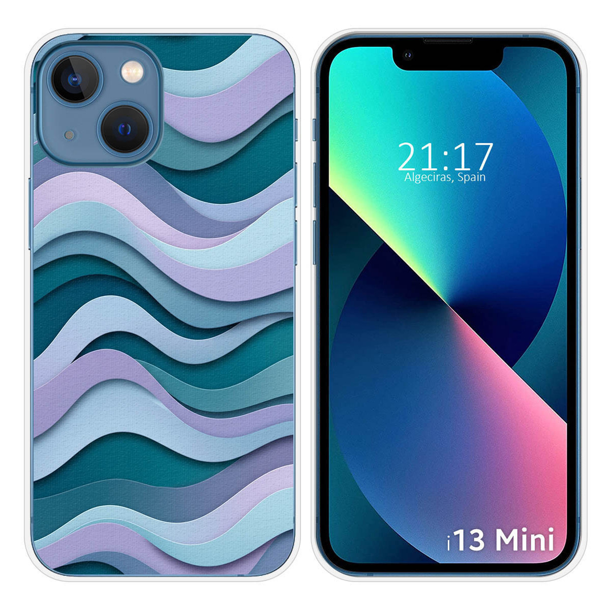 Funda Silicona para Iphone 13 Mini (5.4) diseño...