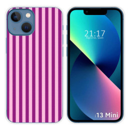 Funda Silicona para Iphone 13 Mini (5.4) diseño Lines 01...