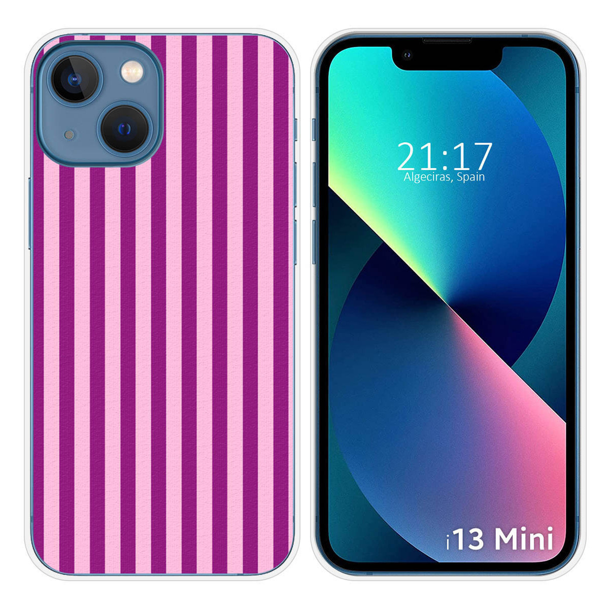 Funda Silicona para Iphone 13 Mini (5.4) diseño...