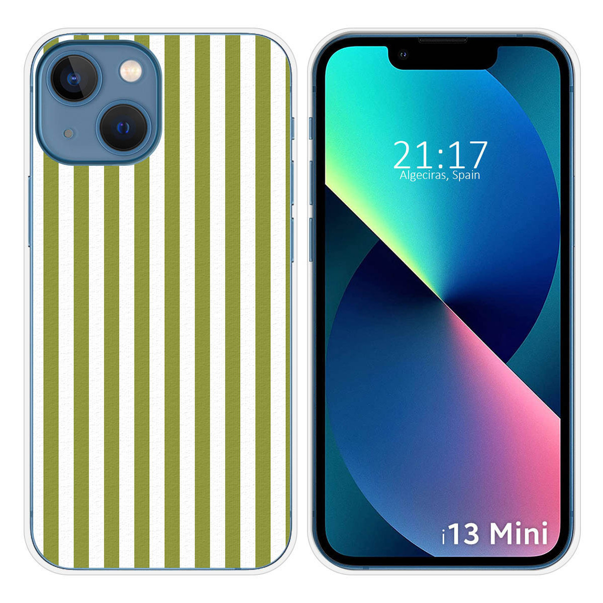 Funda Silicona para Iphone 13 Mini (5.4) diseño...