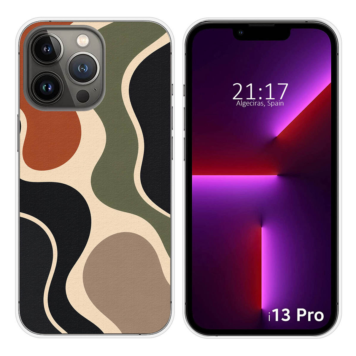 Funda Silicona para Iphone 13 Pro (6.1) diseño...