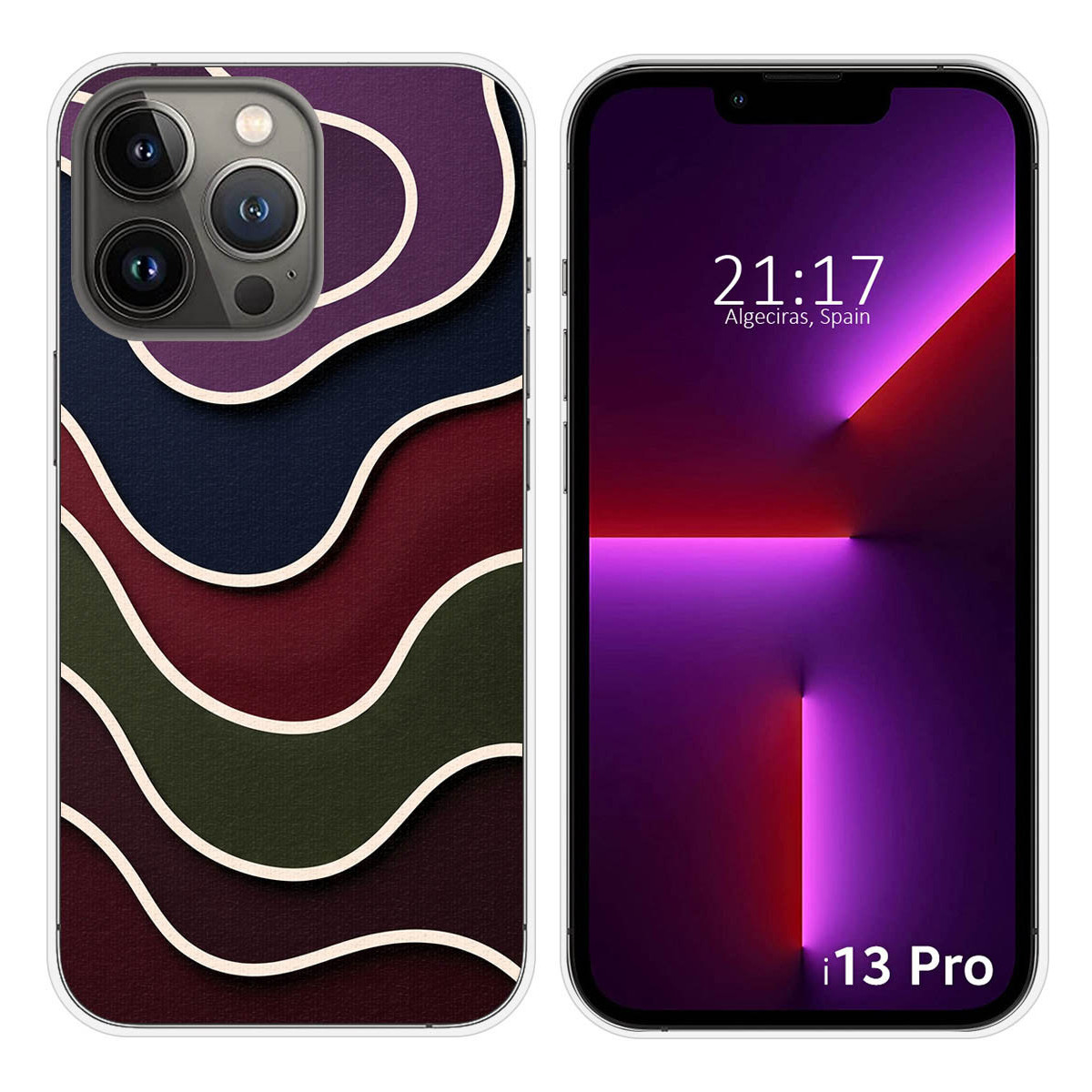 Funda Silicona para Iphone 13 Pro (6.1) diseño...