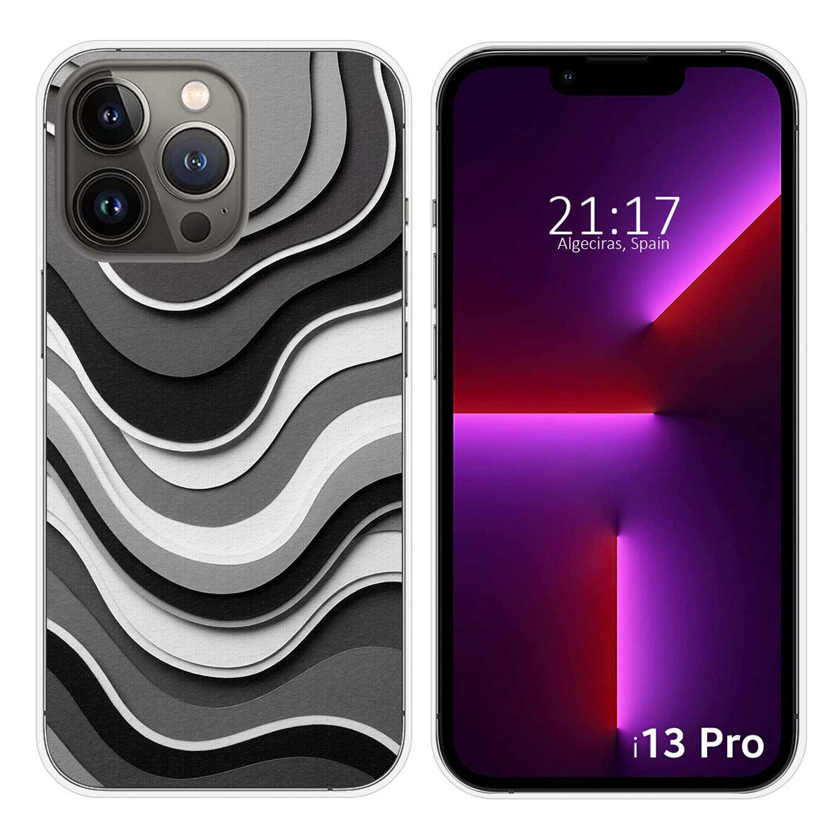 Funda Silicona para Iphone 13 Pro (6.1) diseño...