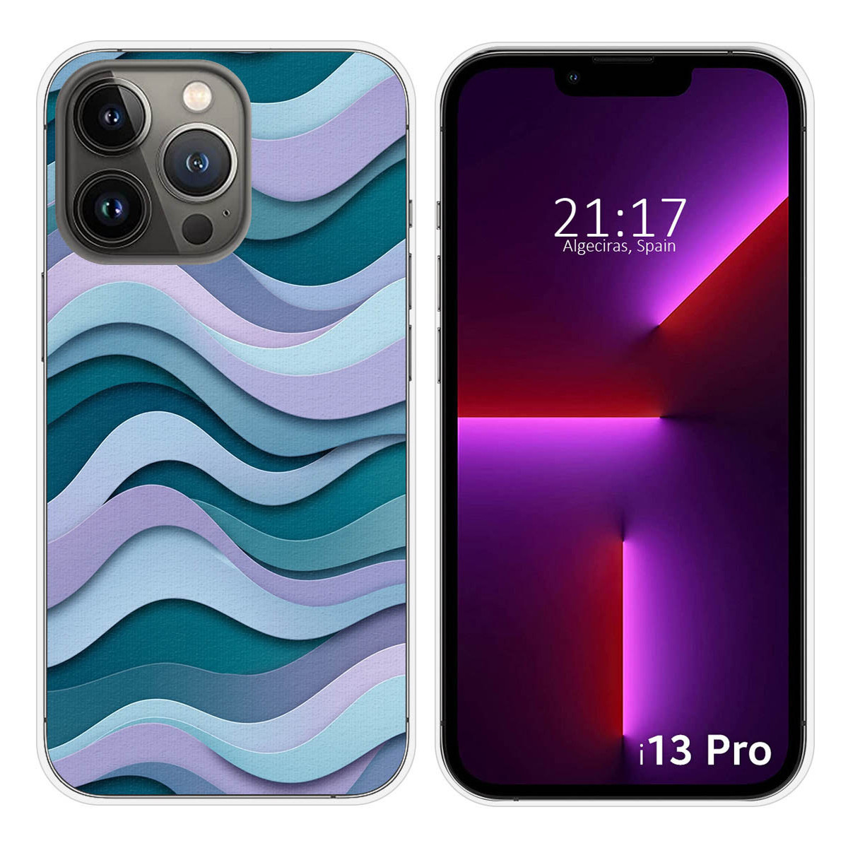 Funda Silicona para Iphone 13 Pro (6.1) diseño...