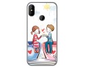 Funda Gel Tpu para DOOGEE X70 diseño Café Dibujos