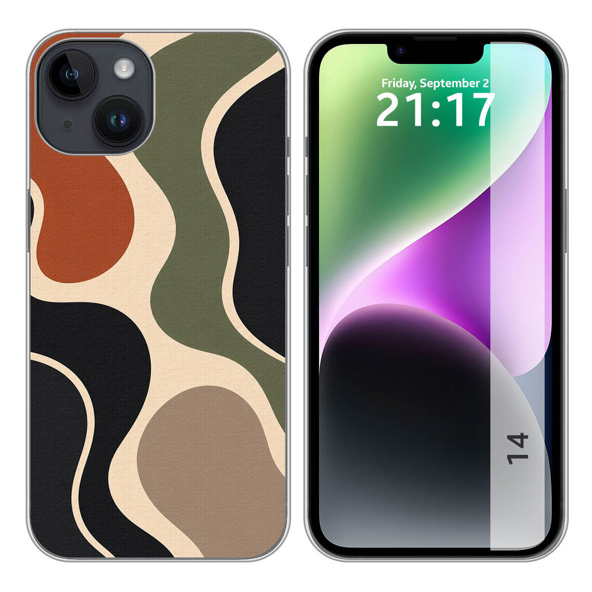 Funda Silicona para iPhone 14 (6.1) diseño...