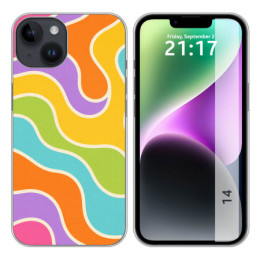 Funda Silicona para iPhone 14 (6.1) diseño Splash 03 Dibujos