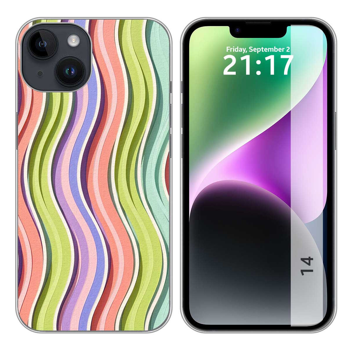 Funda Silicona para iPhone 14 (6.1) diseño...