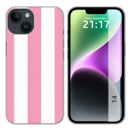Funda Silicona para iPhone 14 (6.1) diseño Lines 07 Dibujos