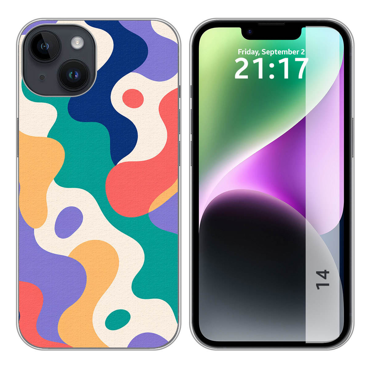 Funda Silicona para iPhone 14 Plus (6.7) diseño...