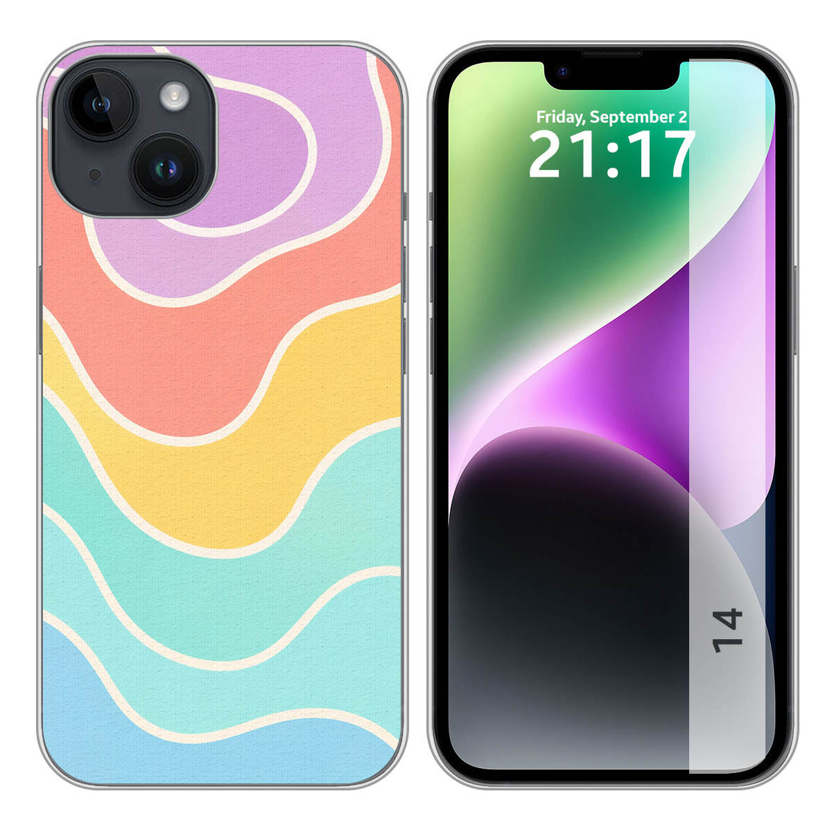 Funda Silicona para iPhone 14 Plus (6.7) diseño...