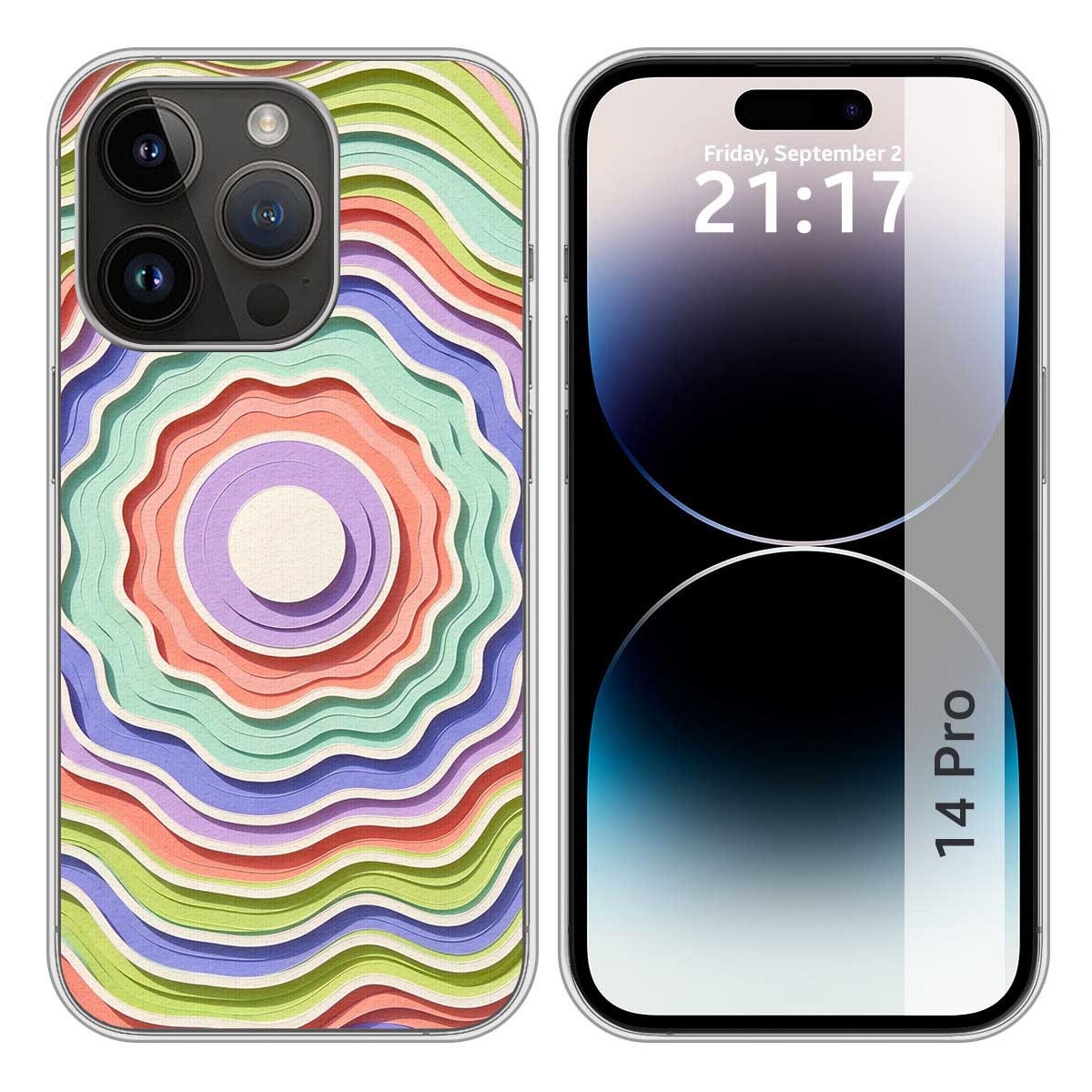 Funda Silicona para iPhone 14 Pro (6.1) diseño...