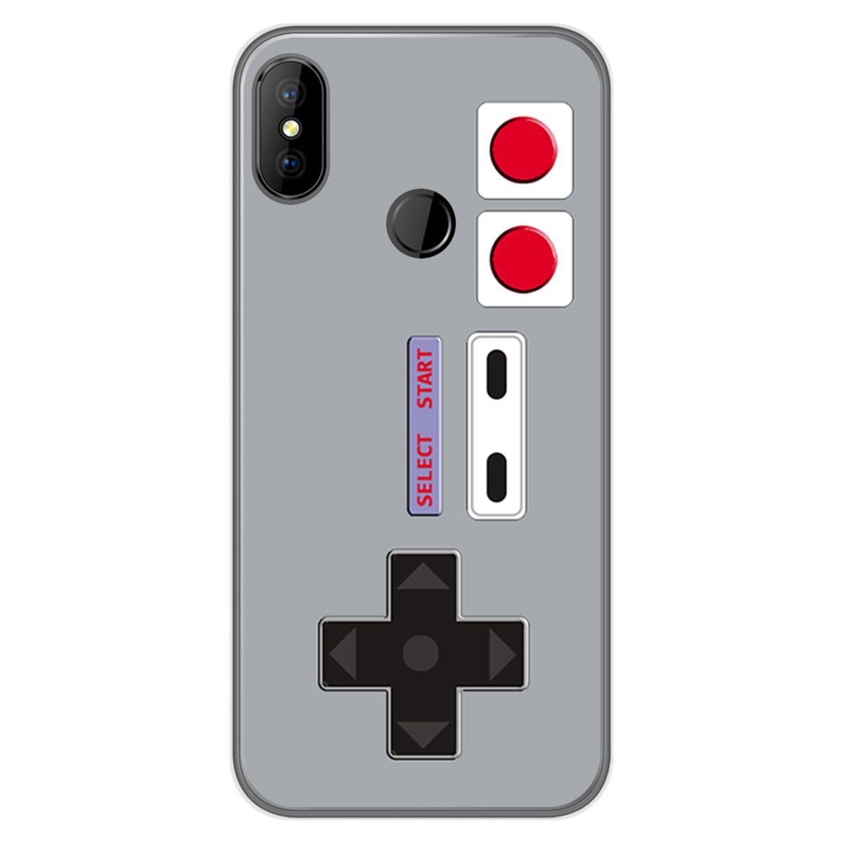 Funda Gel Tpu para DOOGEE X70 diseño Consola Dibujos