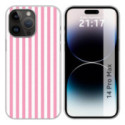 Funda Silicona para iPhone 14 Pro Max (6.7) diseño Lines 03 Dibujos