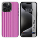 Funda Silicona para Iphone 15 (6.1) diseño Lines 01 Dibujos