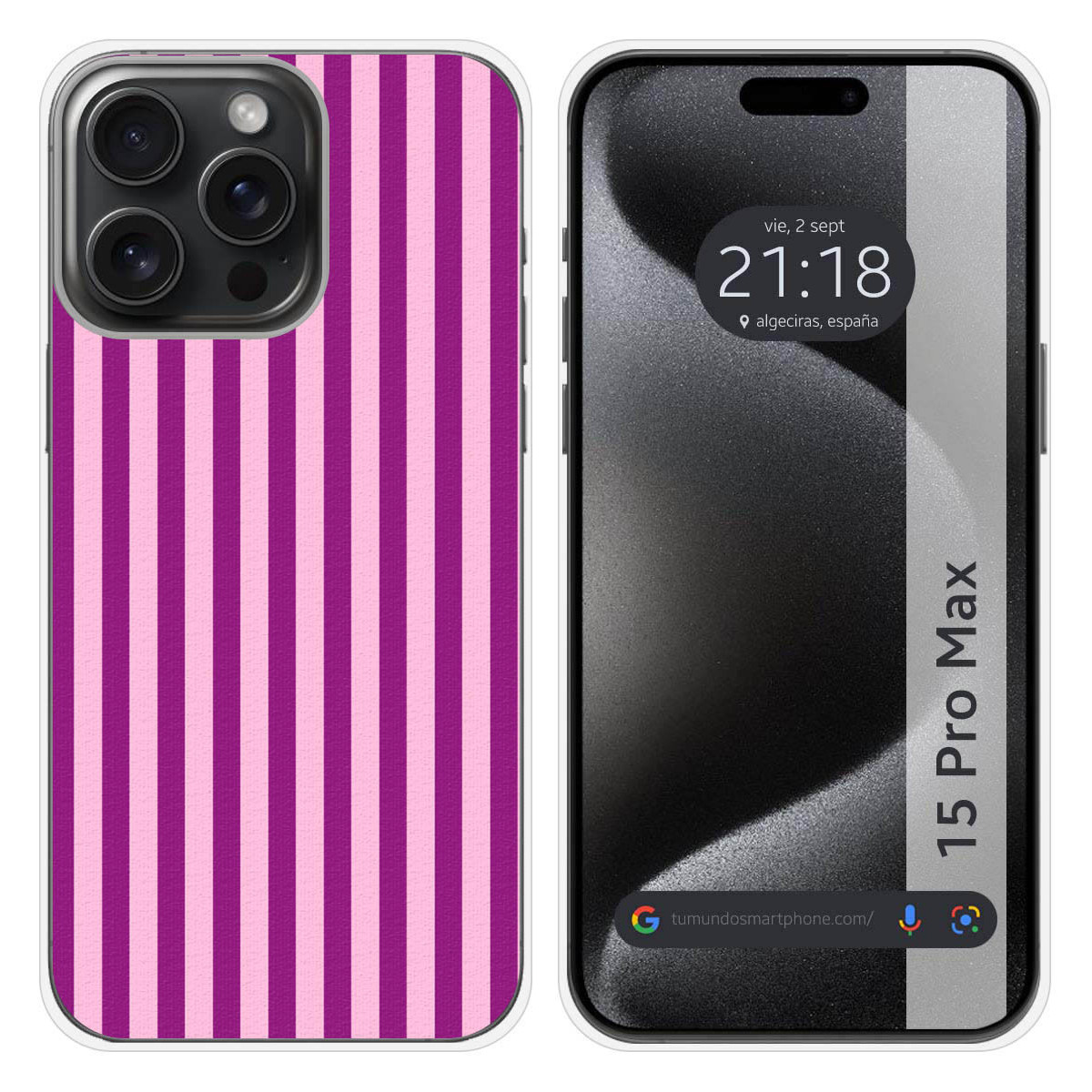 Funda Silicona para Iphone 15 Pro (6.1) diseño...