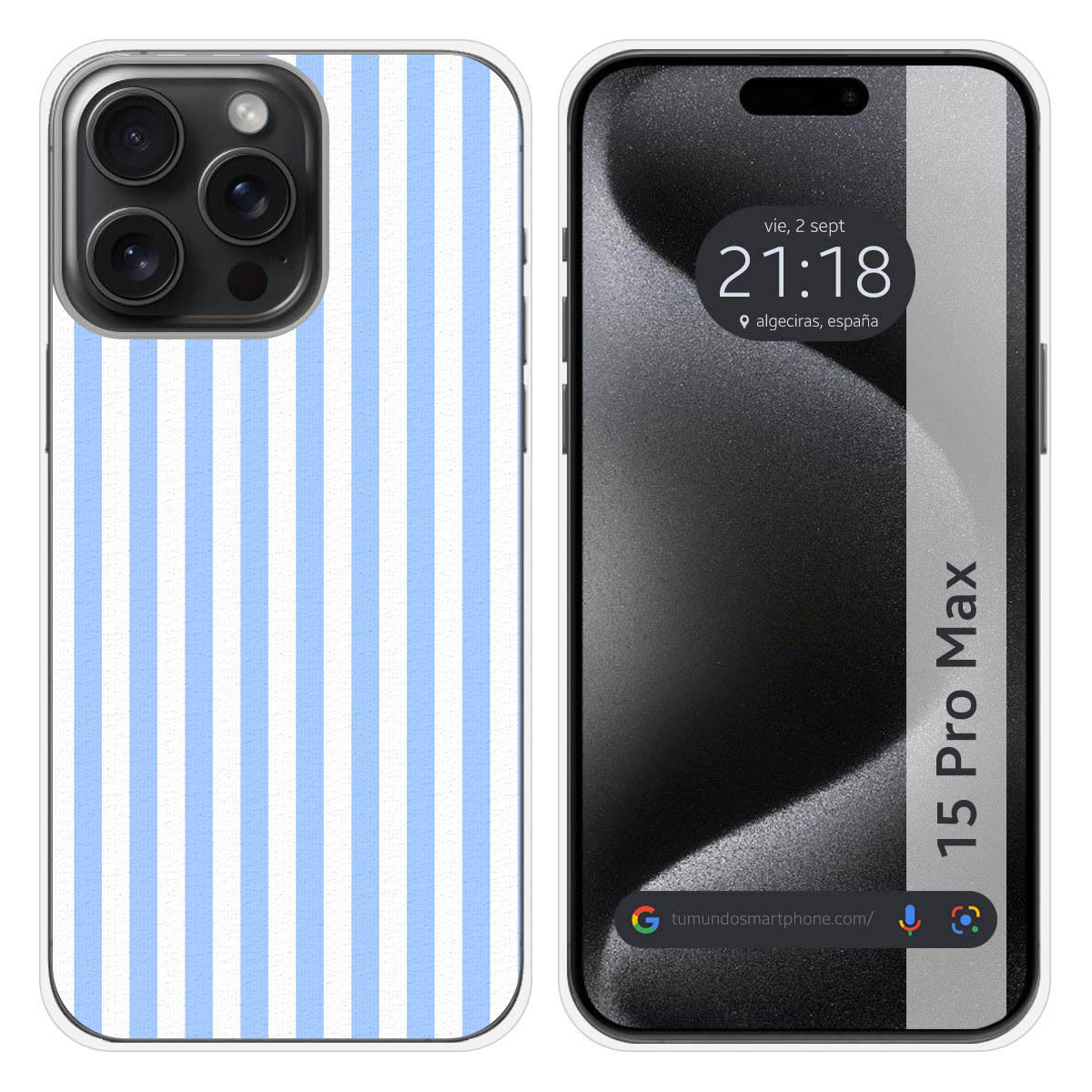Funda Silicona para Iphone 15 Pro (6.1) diseño...