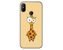 Funda Gel Tpu para DOOGEE X70 diseño Jirafa Dibujos