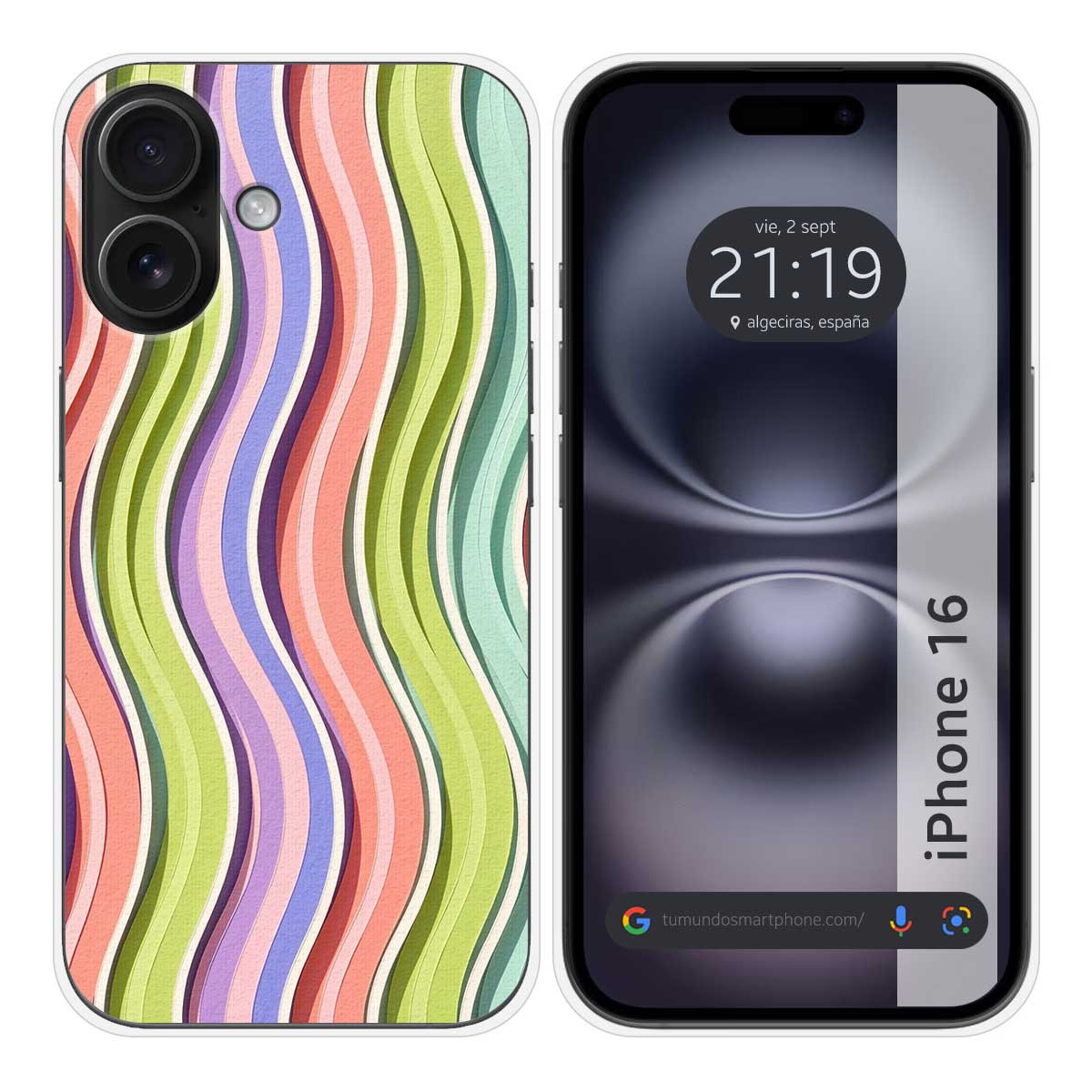 Funda Silicona para Iphone 16 (6.1) diseño...