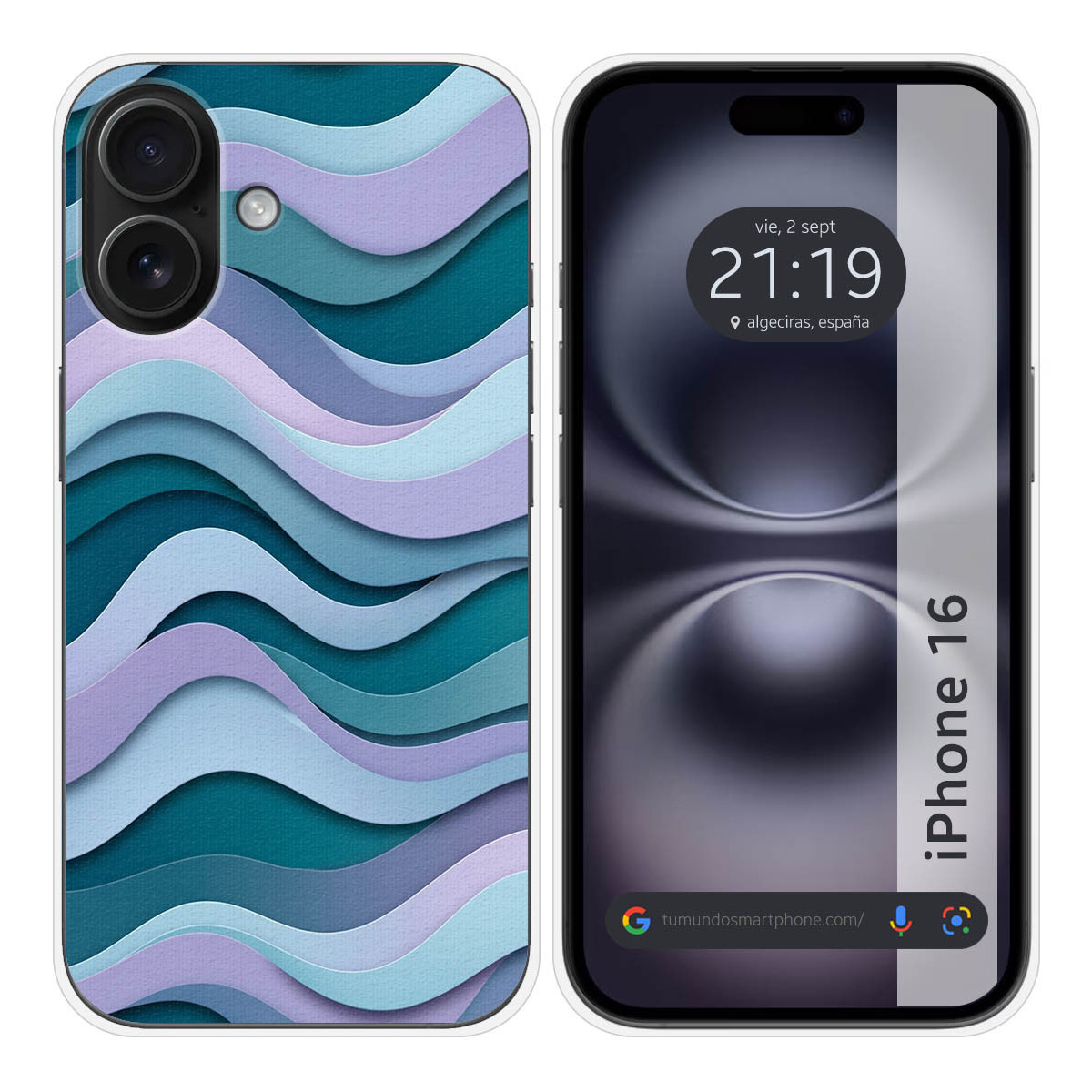 Funda Silicona para Iphone 16 (6.1) diseño...