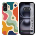 Funda Silicona para Iphone 16 Plus (6.7) diseño Splash 04 Dibujos