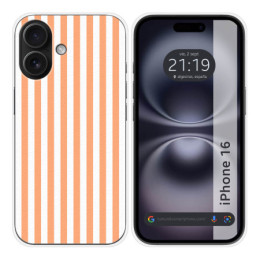 Funda Silicona para Iphone 16 Pro (6.3) diseño Lines 05...