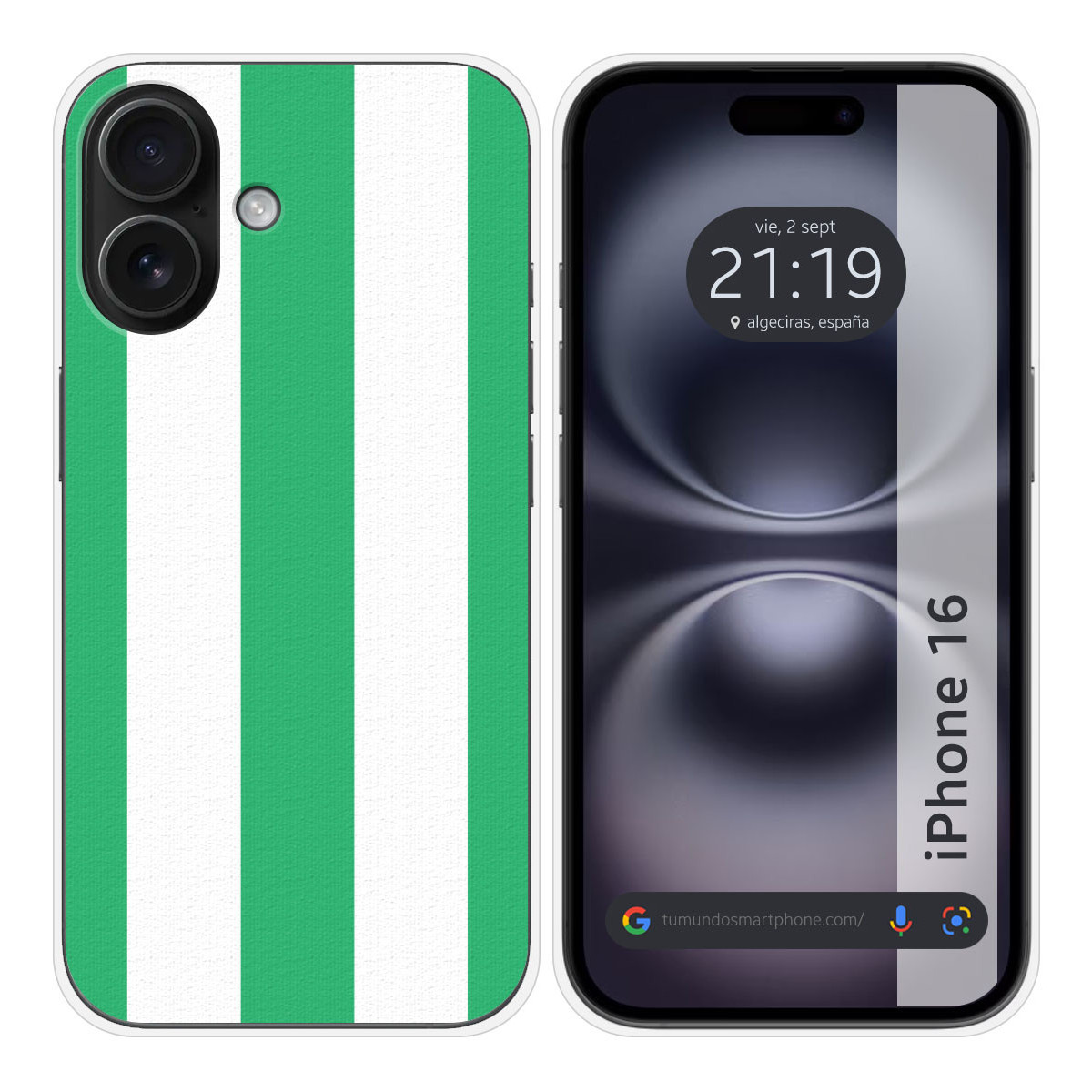 Funda Silicona para Iphone 16 Pro (6.3) diseño...