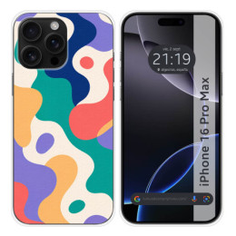 Funda Silicona para Iphone 16 Pro Max (6.9) diseño Splash...