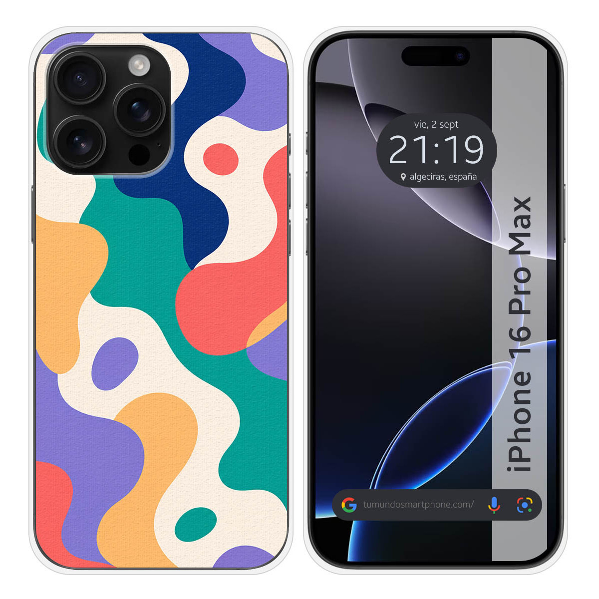 Funda Silicona para Iphone 16 Pro Max (6.9)...