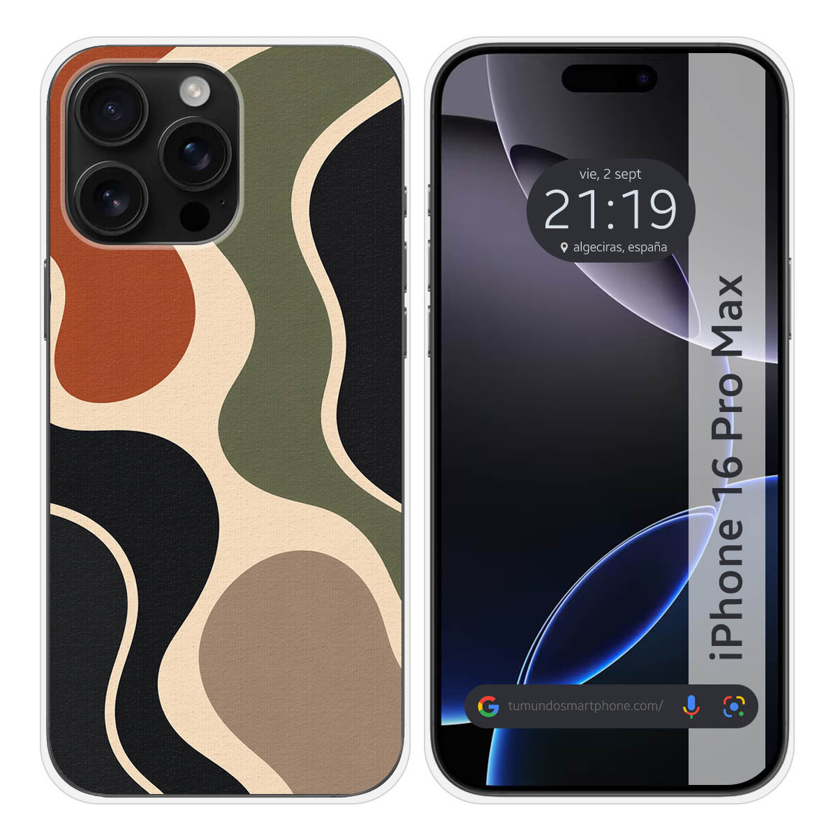 Funda Silicona para Iphone 16 Pro Max (6.9)...
