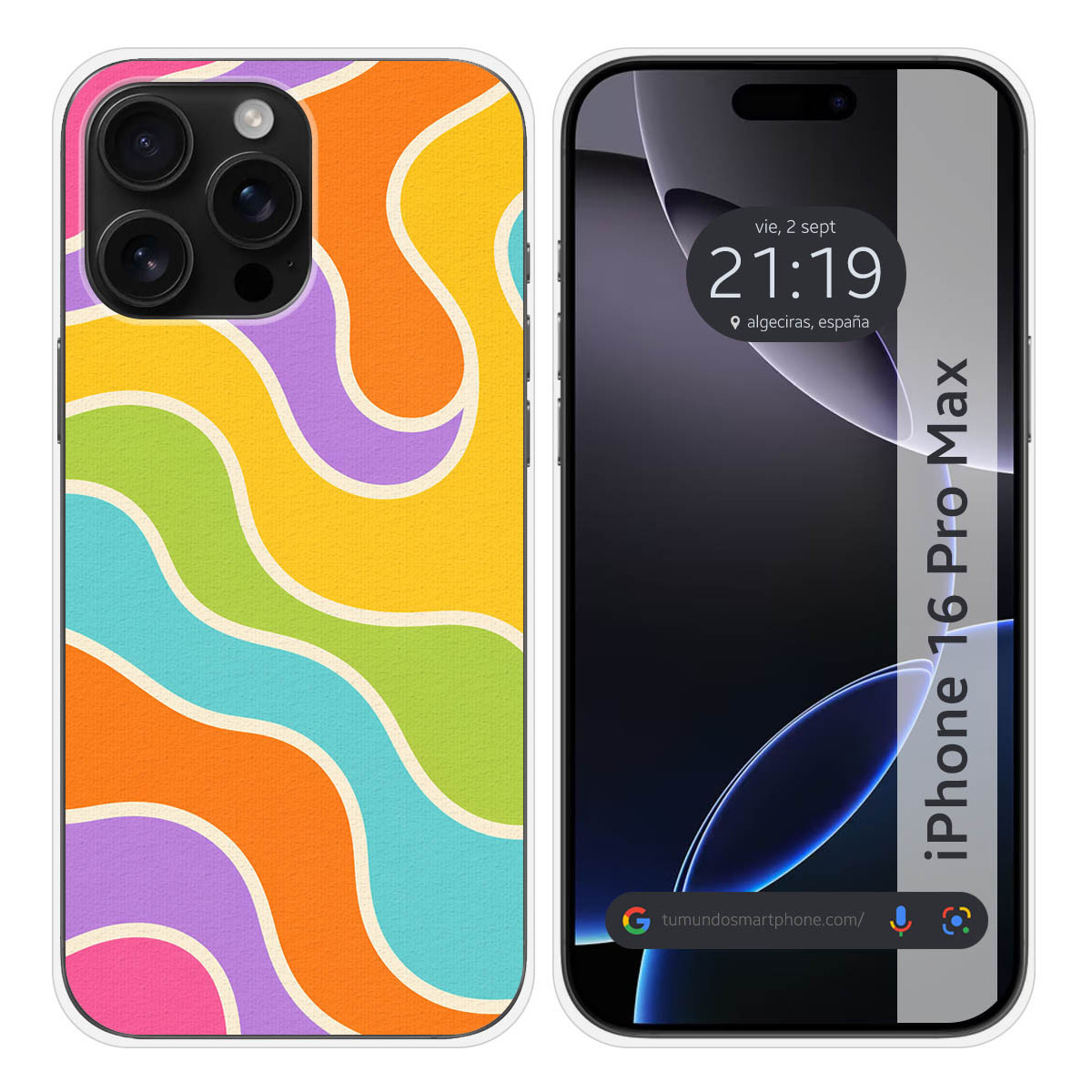 Funda Silicona para Iphone 16 Pro Max (6.9)...