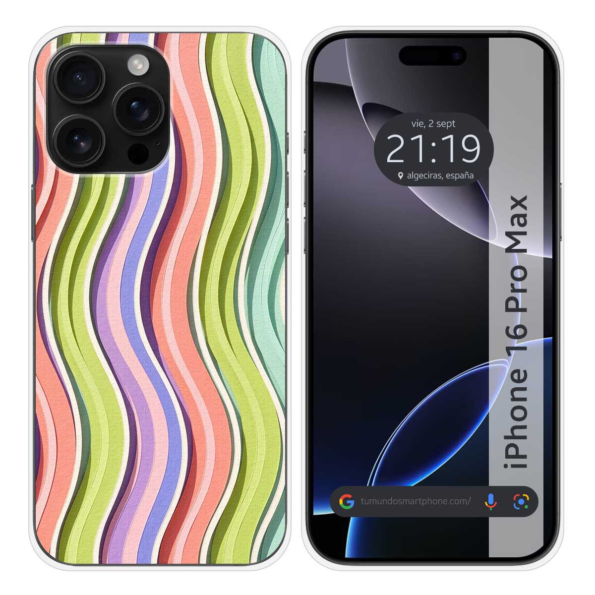 Funda Silicona para Iphone 16 Pro Max (6.9)...