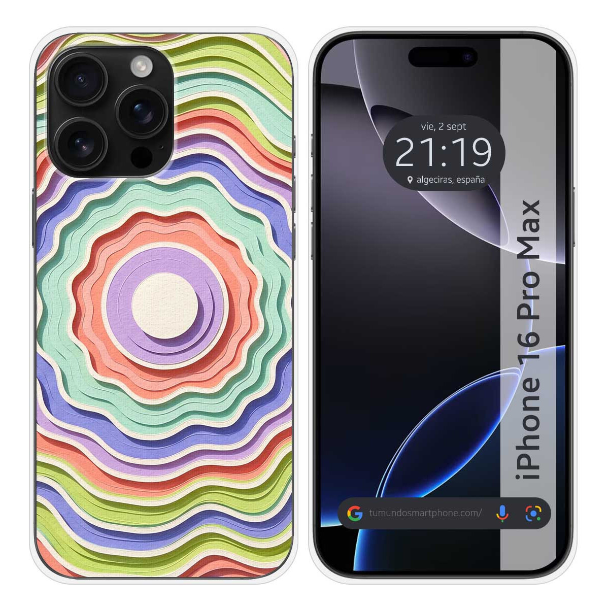 Funda Silicona para Iphone 16 Pro Max (6.9)...