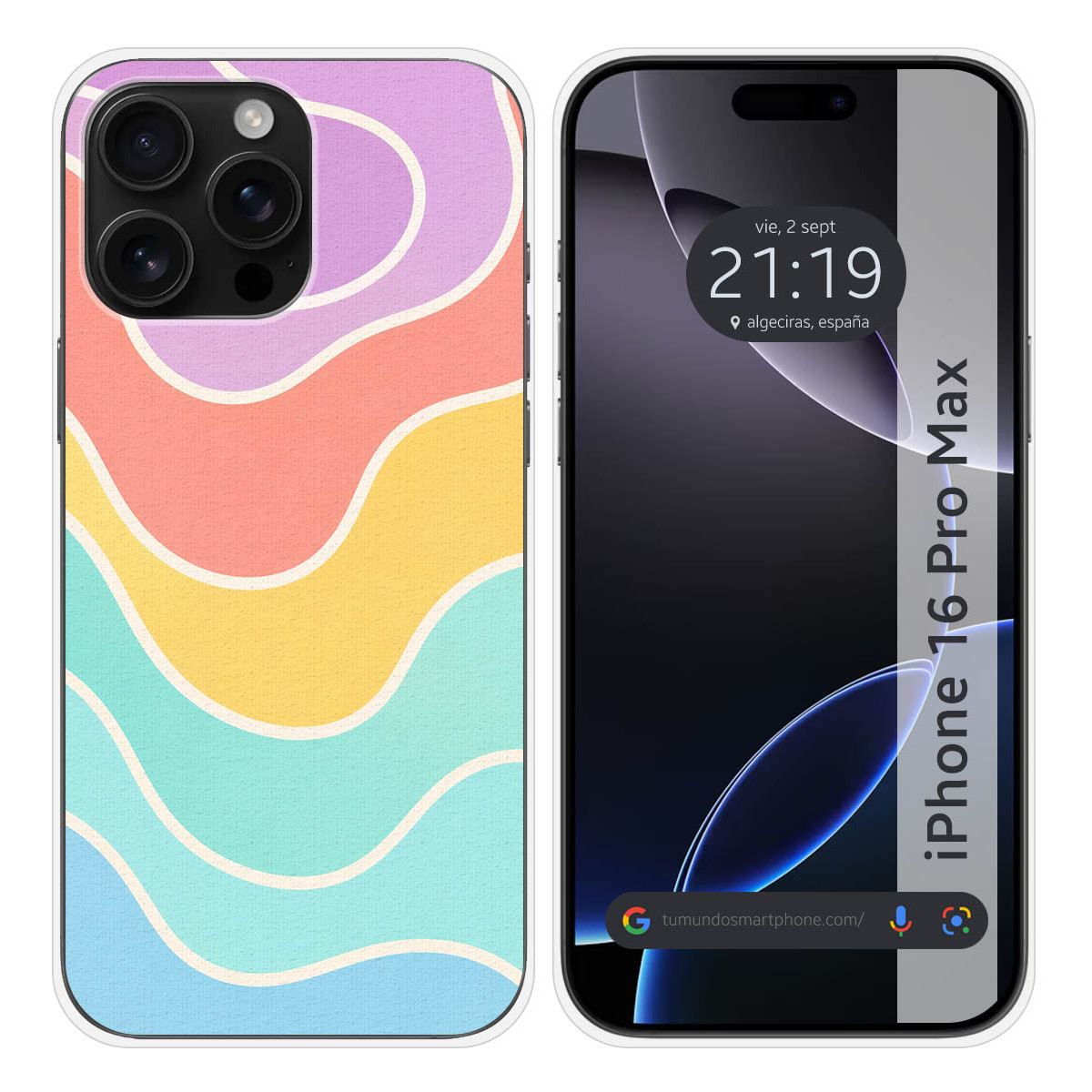 Funda Silicona para Iphone 16 Pro Max (6.9)...
