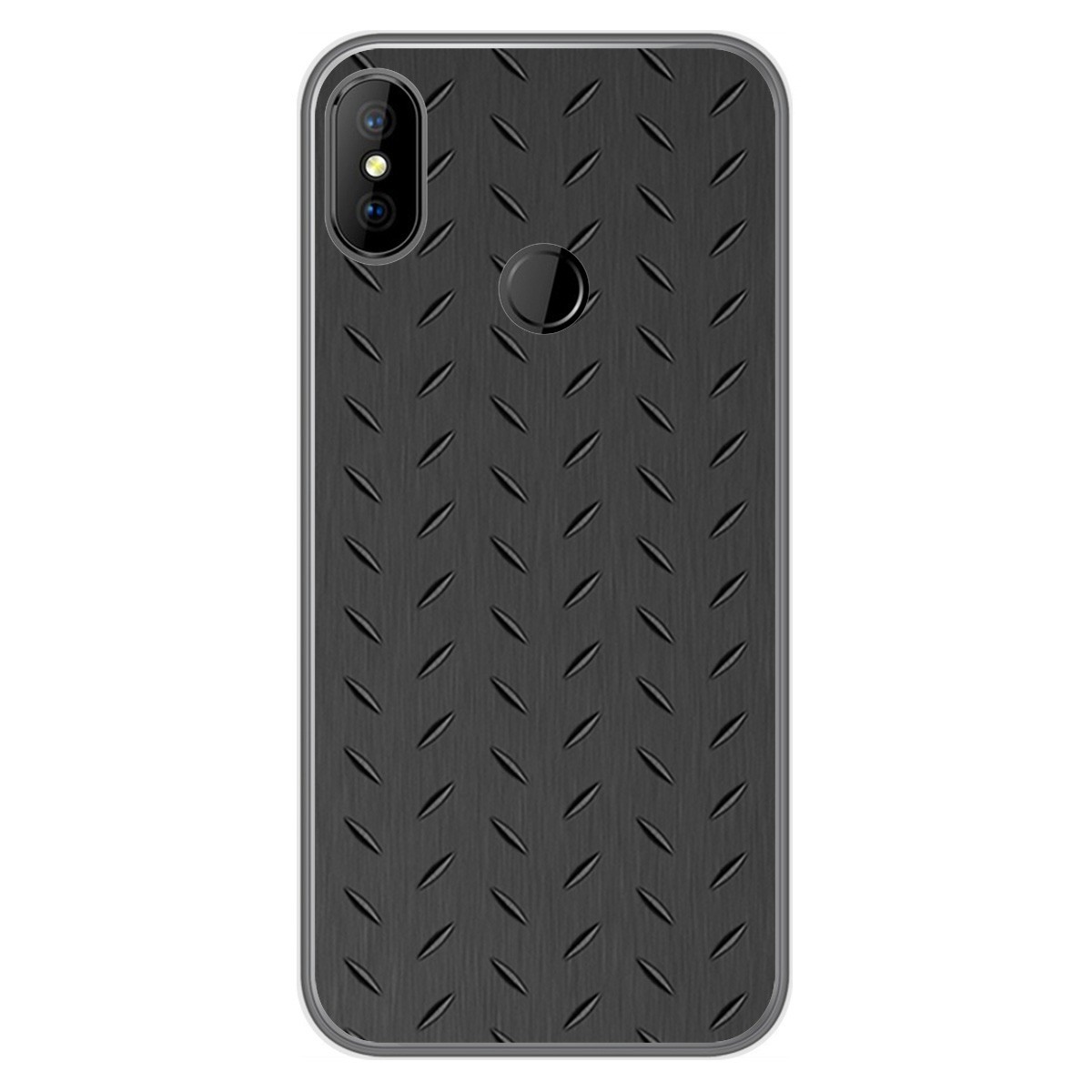 Funda Gel Tpu para DOOGEE X70 diseño Metal Dibujos