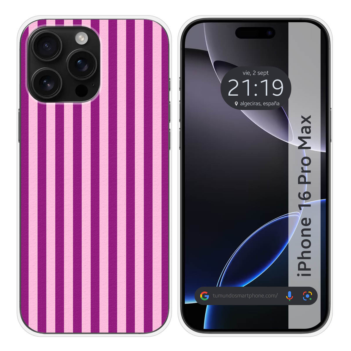 Funda Silicona para Iphone 16 Pro Max (6.9)...