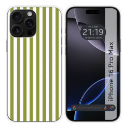 Funda Silicona para Iphone 16 Pro Max (6.9) diseño Lines...