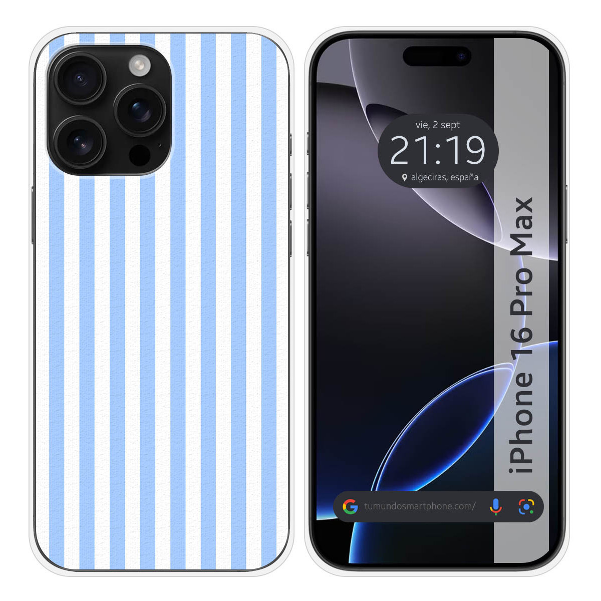 Funda Silicona para Iphone 16 Pro Max (6.9)...