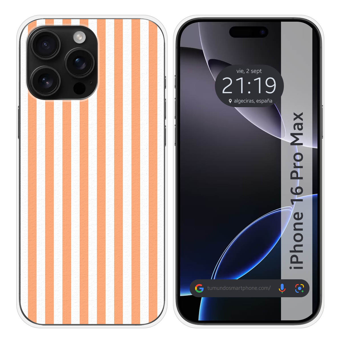 Funda Silicona para Iphone 16 Pro Max (6.9)...