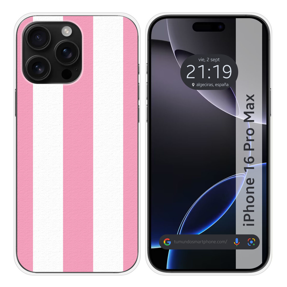 Funda Silicona para Iphone 16 Pro Max (6.9)...