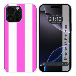 Funda Silicona para Iphone 16 Pro Max (6.9) diseño Lines...