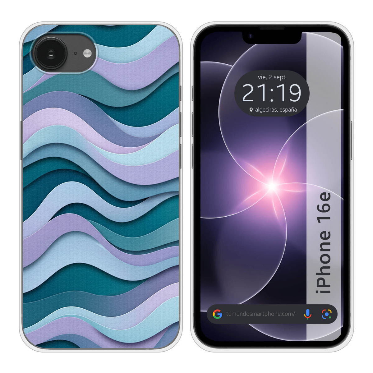 Funda Silicona para IPhone 16e (6.1) diseño...