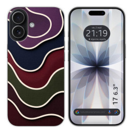 Funda Silicona para Iphone 17 (6.3) diseño Splash 05 Dibujos