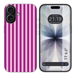 Funda Silicona para Iphone 17 (6.3) diseño Lines 01 Dibujos