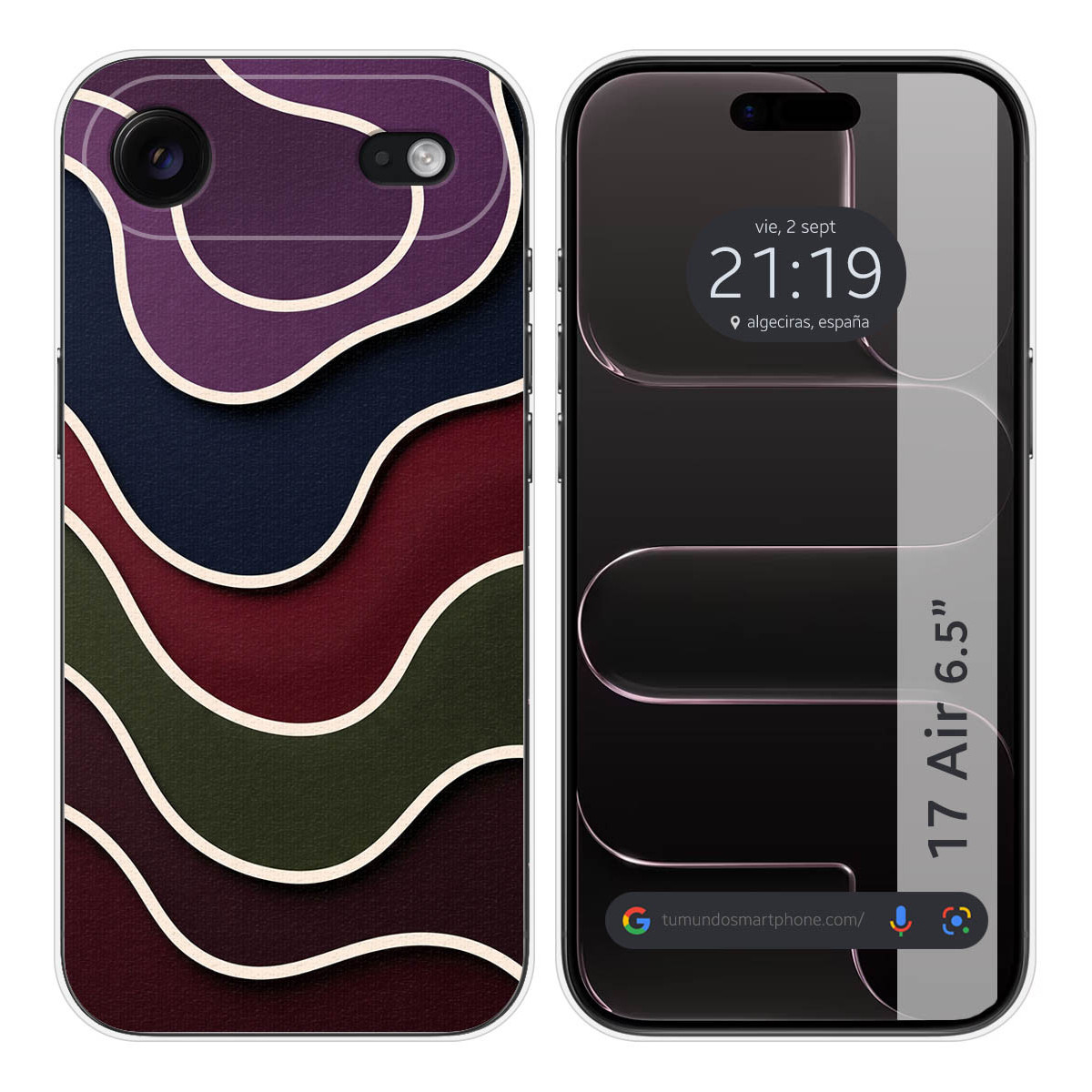 Funda Silicona para Iphone 17 Air (6.5) diseño...