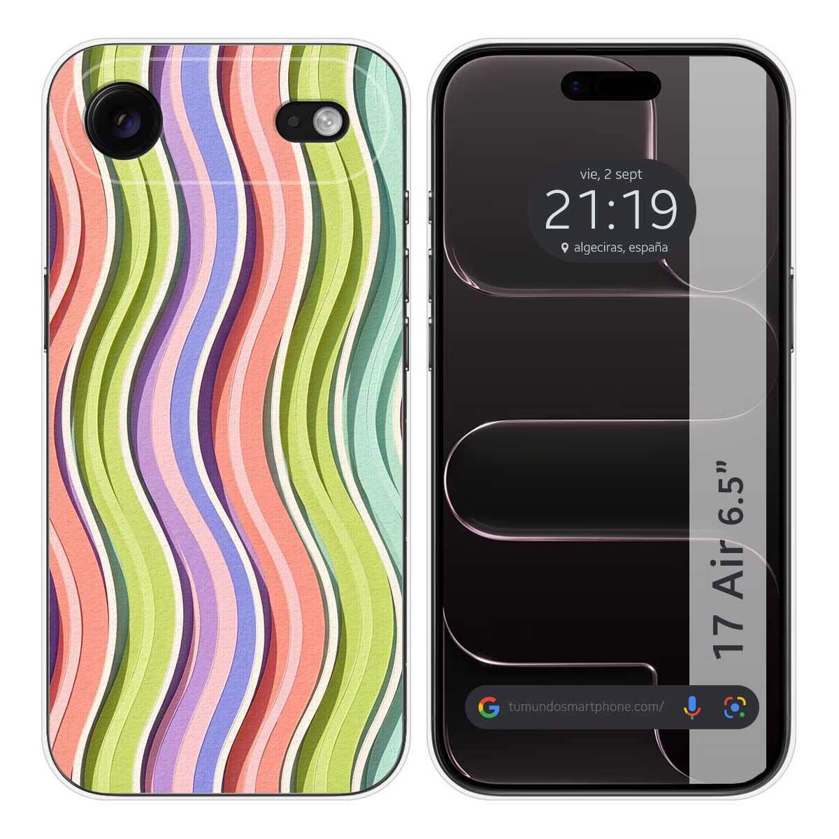Funda Silicona para Iphone 17 Air (6.5) diseño...